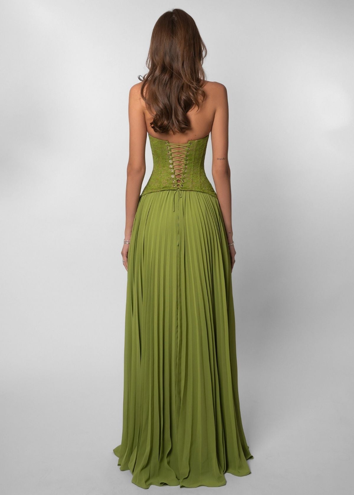 Fenity Gaia Dress Green