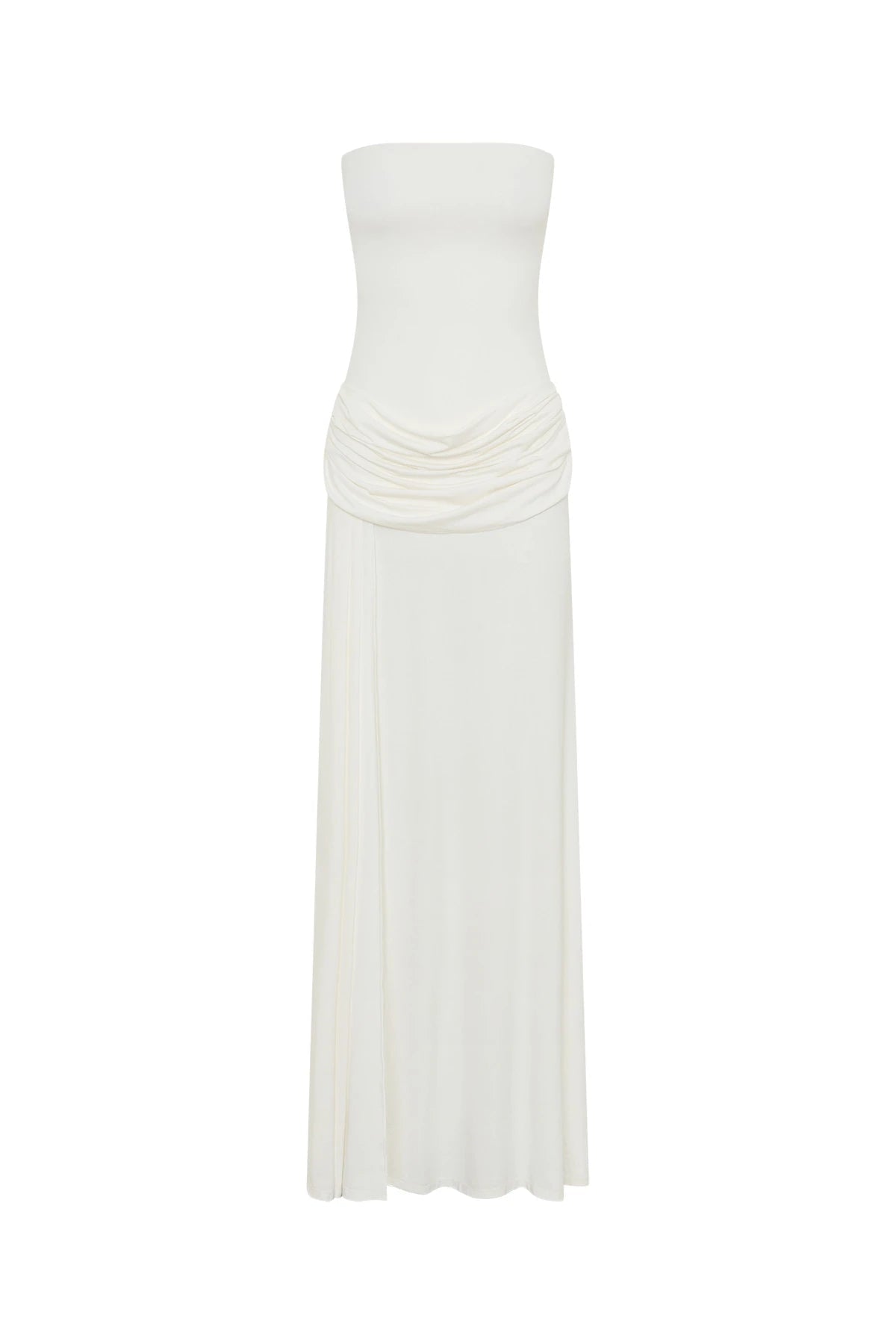 Sneaky Link Bianca Strapless Maxi Dress White