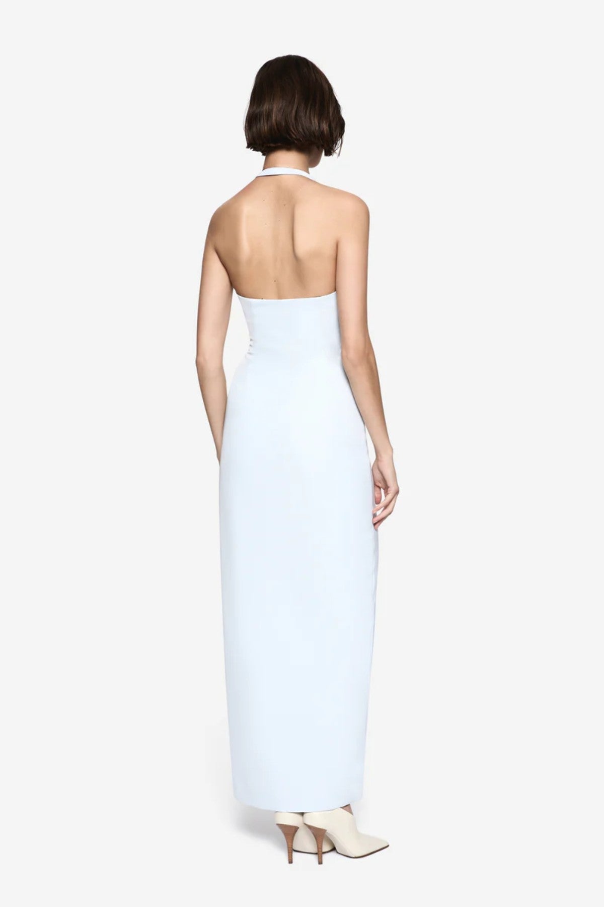 Misha The Lusi Crepe Dress Skywriting