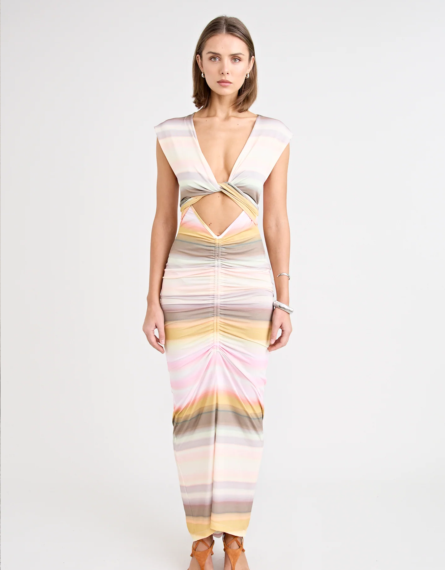 Pfeiffer Elara Dress Peach