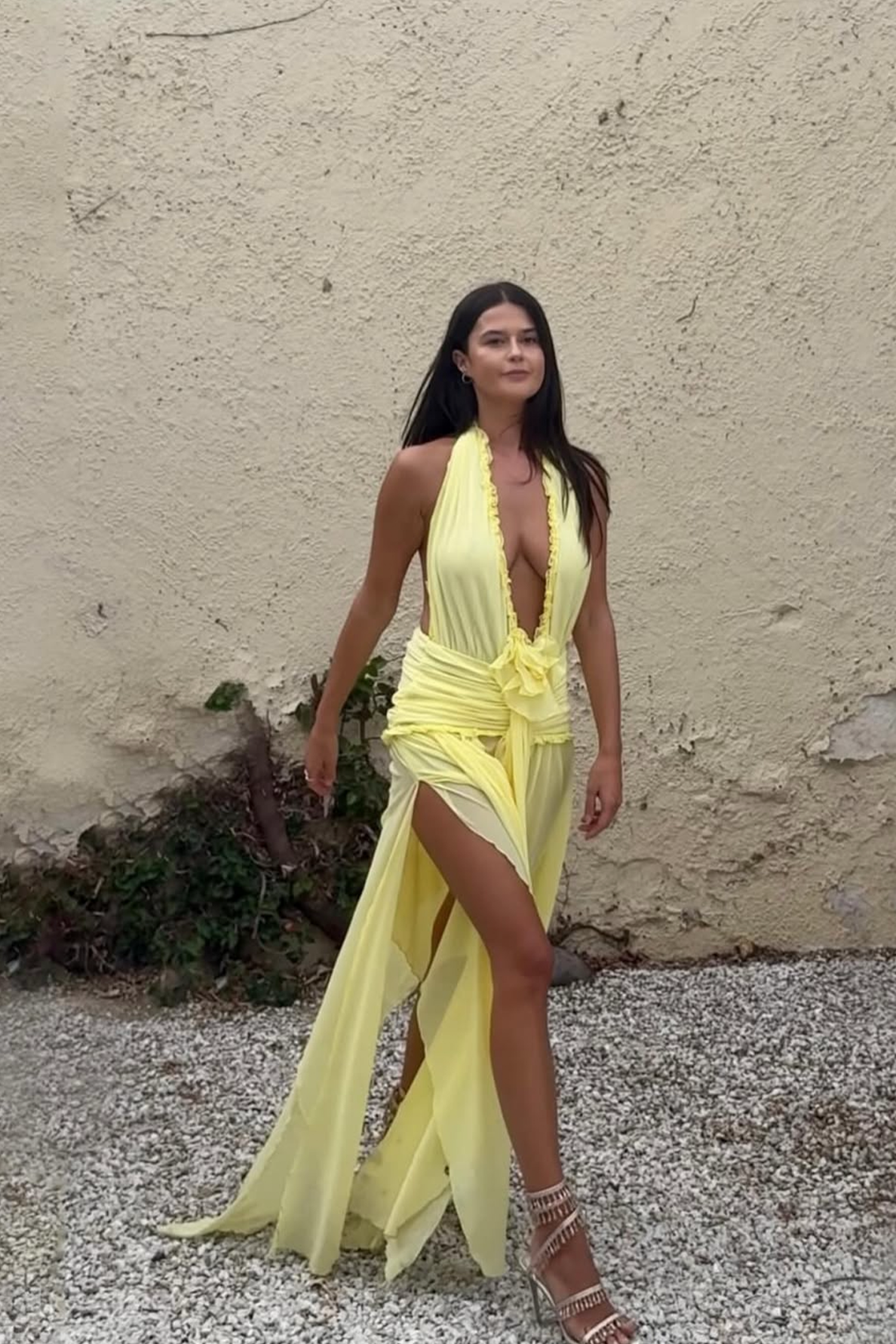 DZO Morena Dress Petal Yellow