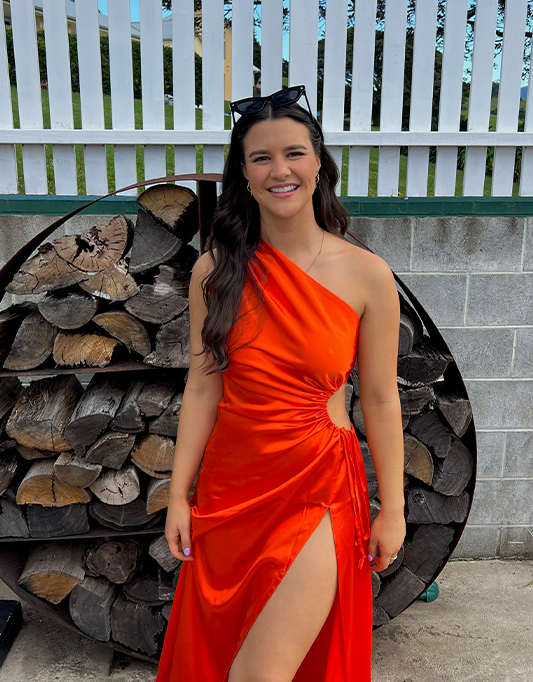 Sonya Moda Nour Orange Maxi Dress
