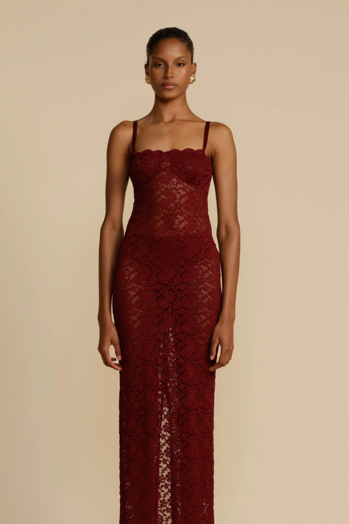 Arcina Ori Margot Dress Wine