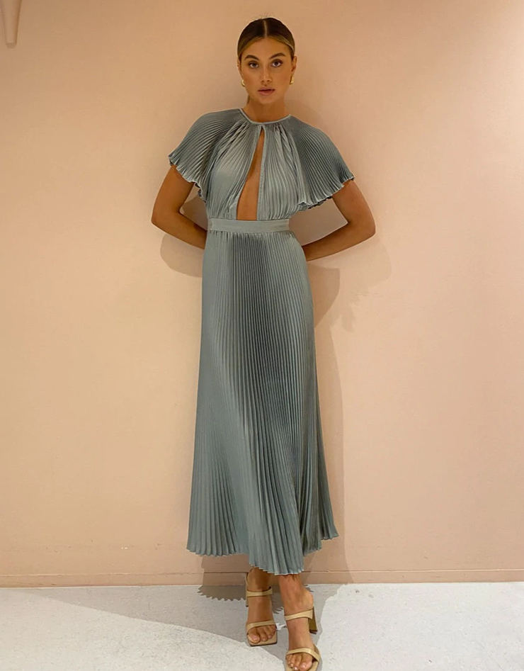 Lidee Theatre Gown In Sage