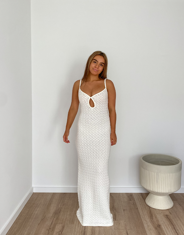 Bec and top bridge white dress