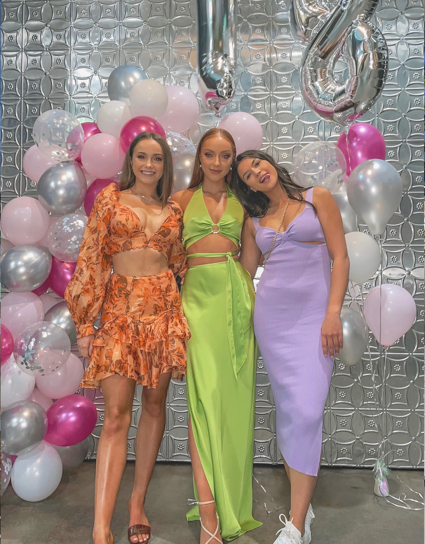 Rat & Boa Portia & Serena Set in Green