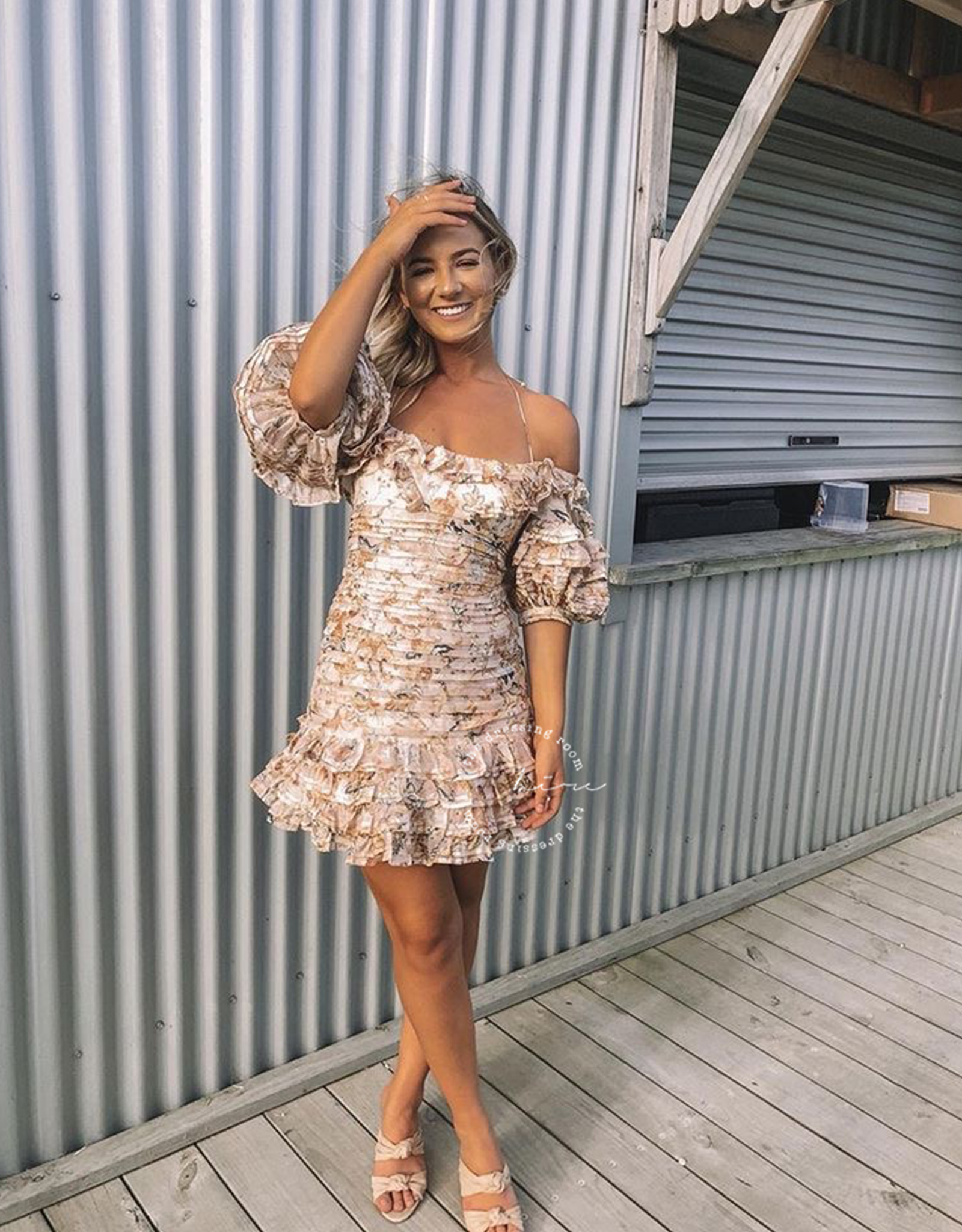 Zimmerman painted top hearts dress