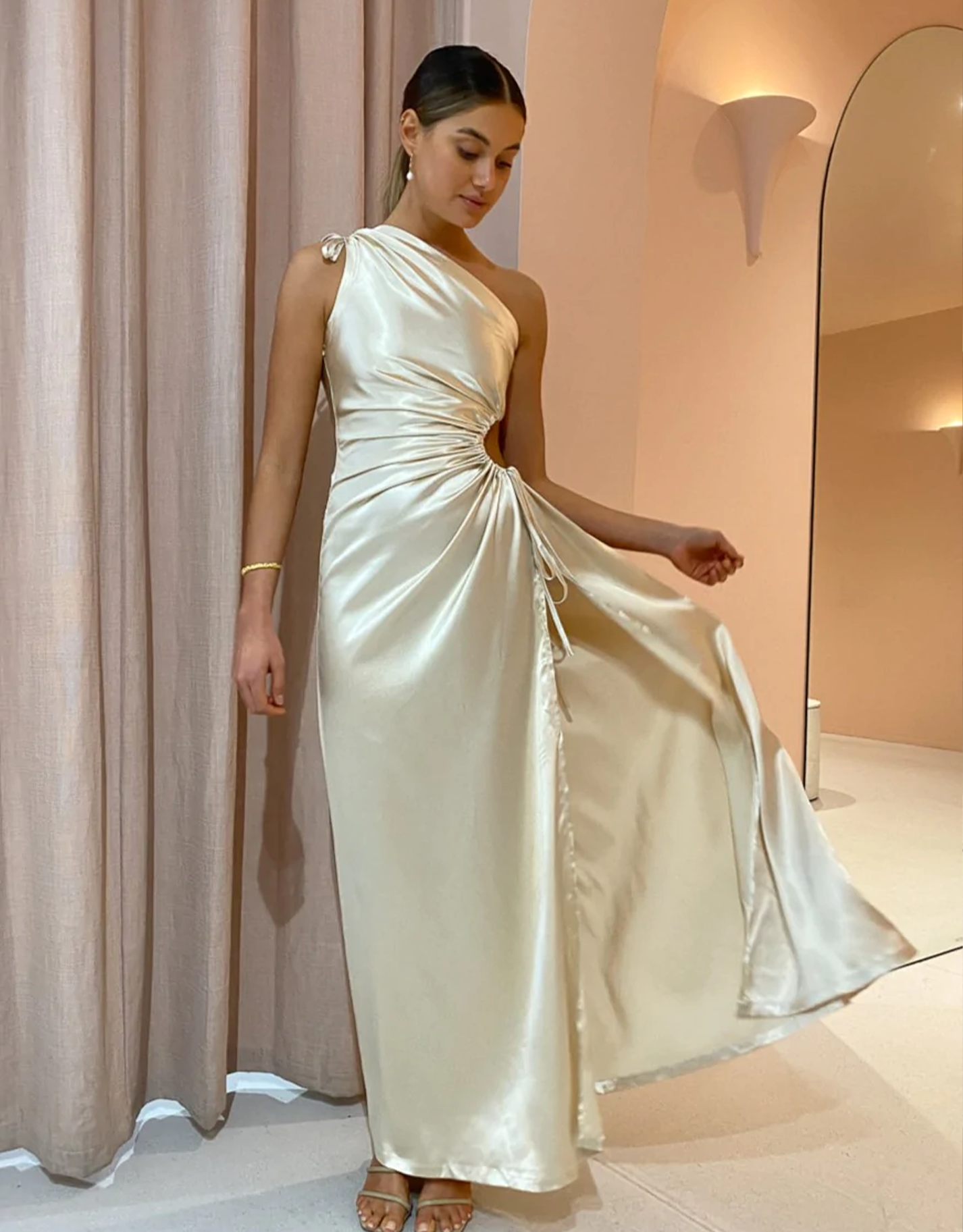 Sonya Moda Nour Maxi Dress In Ocean Pearl