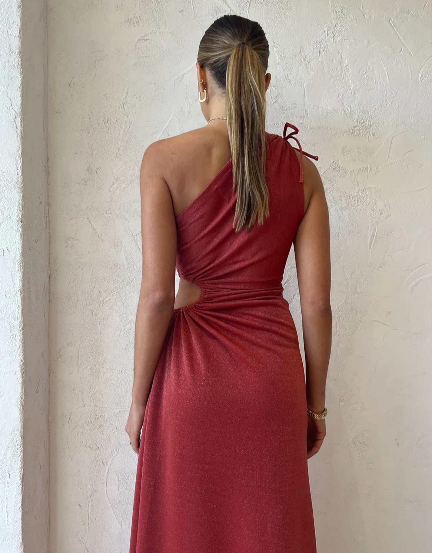 Sonya Moda Nour Rosey Pink Maxi Dress In Rosey Pink