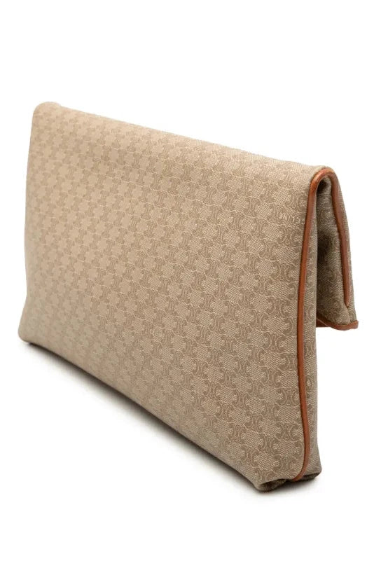 Vintage Celine Macadam Blason Clutch