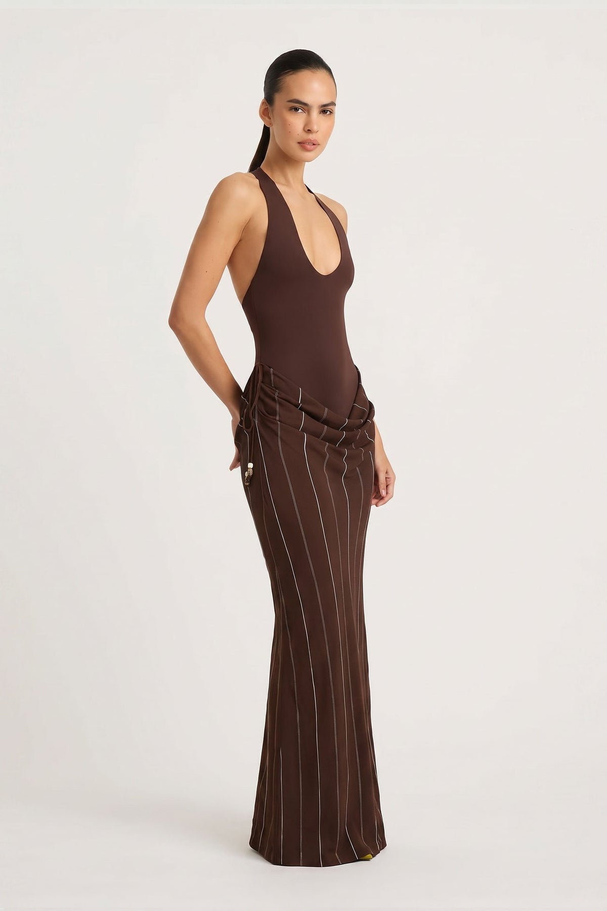 Benni Archie Maxi Dress Vintage Stripe