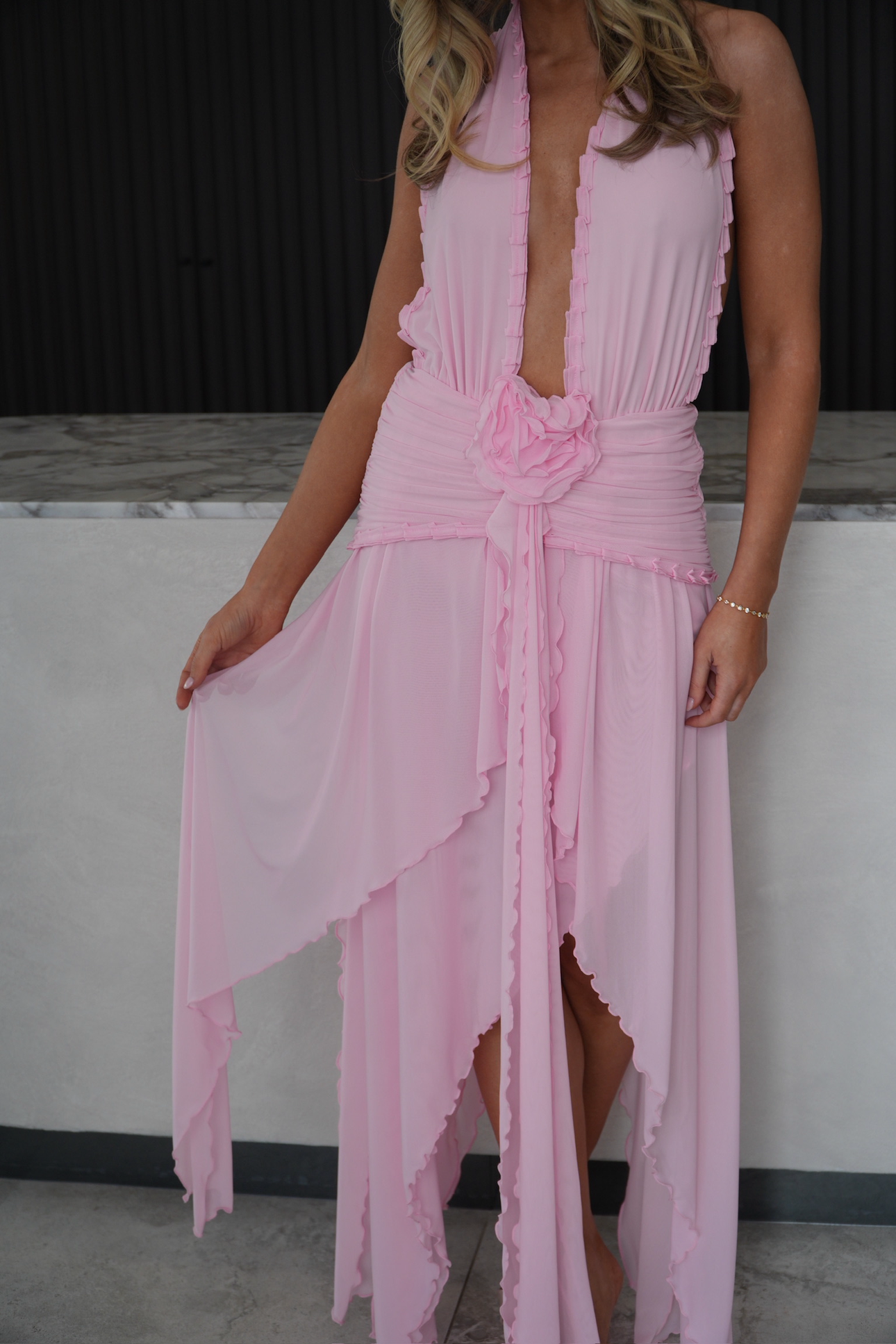 DZO Morena Dress Petal Candy Pink