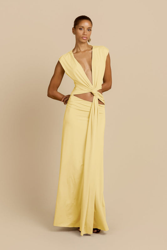 Arcina Ori Jade Dress Yellow