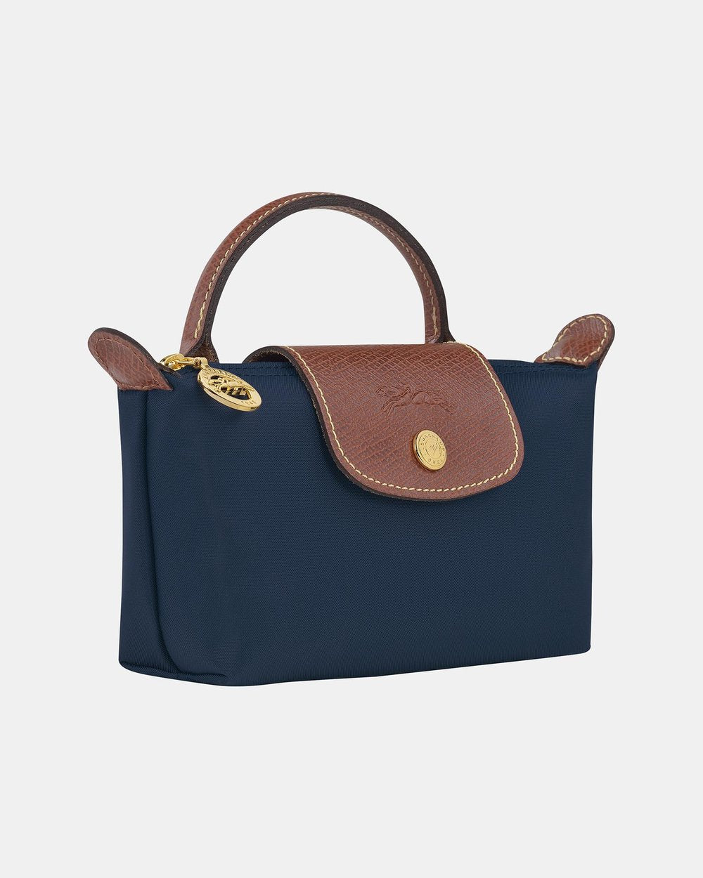 Longchamp Le Pliage Original Pouch With Handle Navy