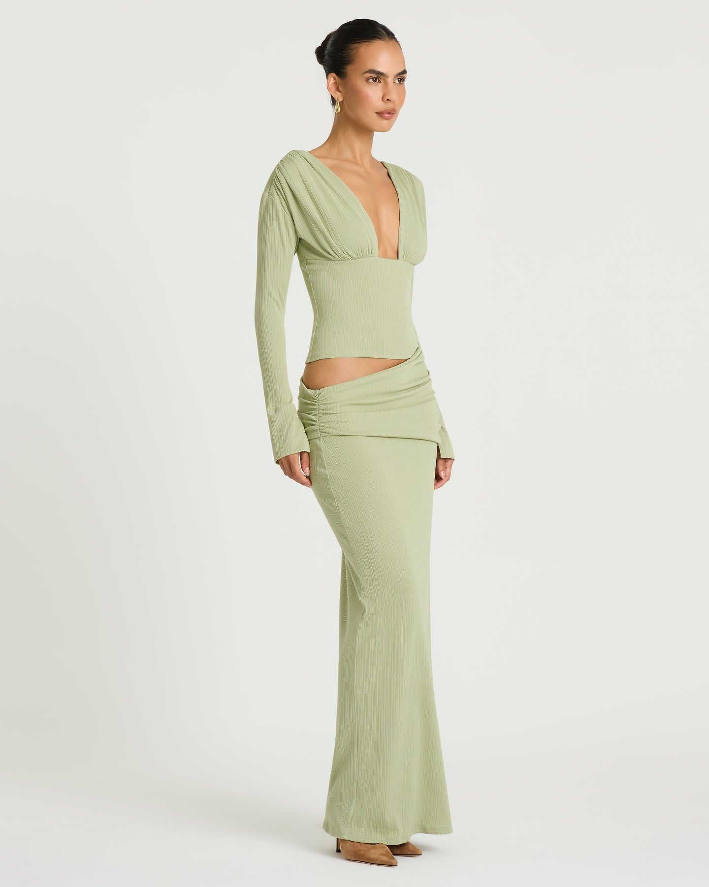 Benni Agnes Maxi Dress Pistachio