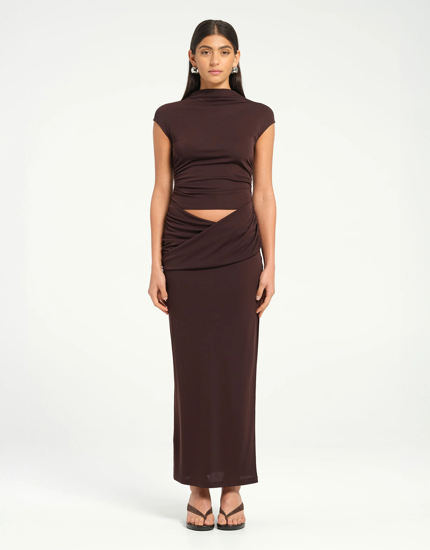 Benni Royce Maxi Dress Chocolate