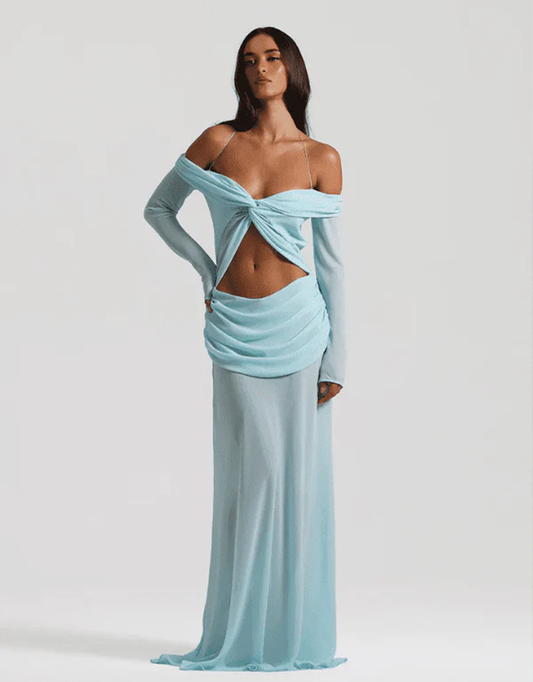 Natalie Rolt Emily Gown Baby Blue