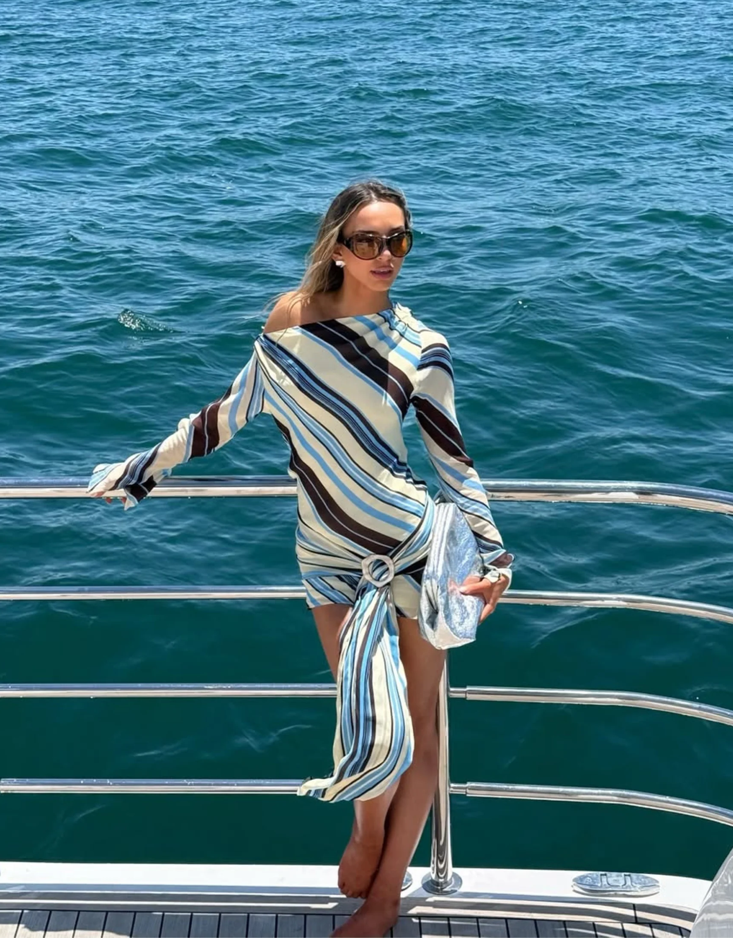 Benni Elise Mini Ocean Stripe