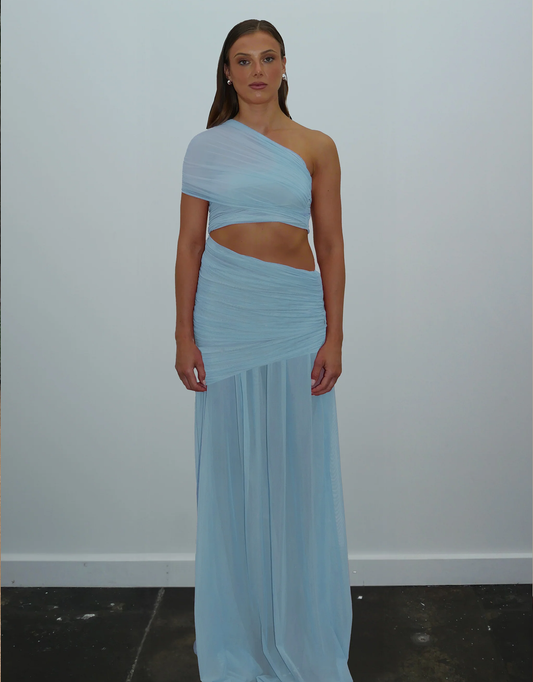 DZO Tiana Dress Baby Blue