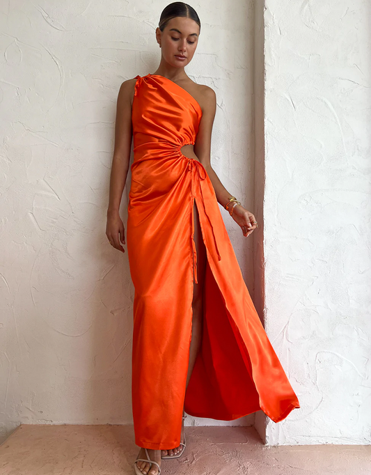 Sonya Moda Nour Orange Maxi Dress